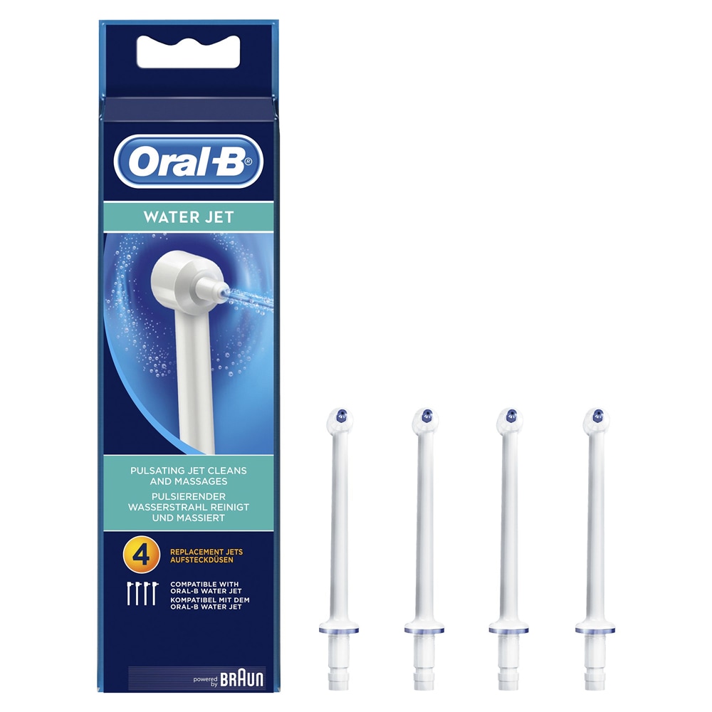 Oral-B WaterJet-erstatningsnåler for vannflosser - 4-pakning