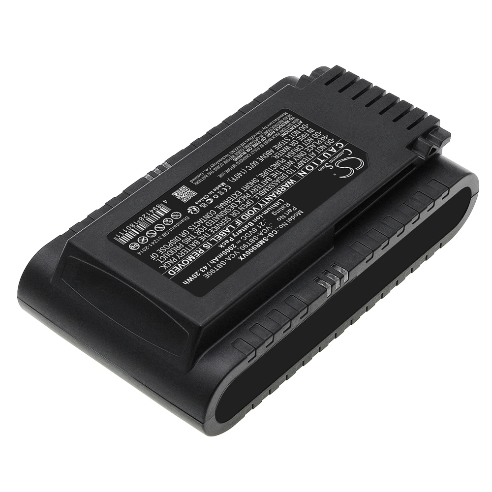 Li-ion-batteri for Samsung Jet 75 / Jet 90 / VS9000 med 2000 mAh kapasitet