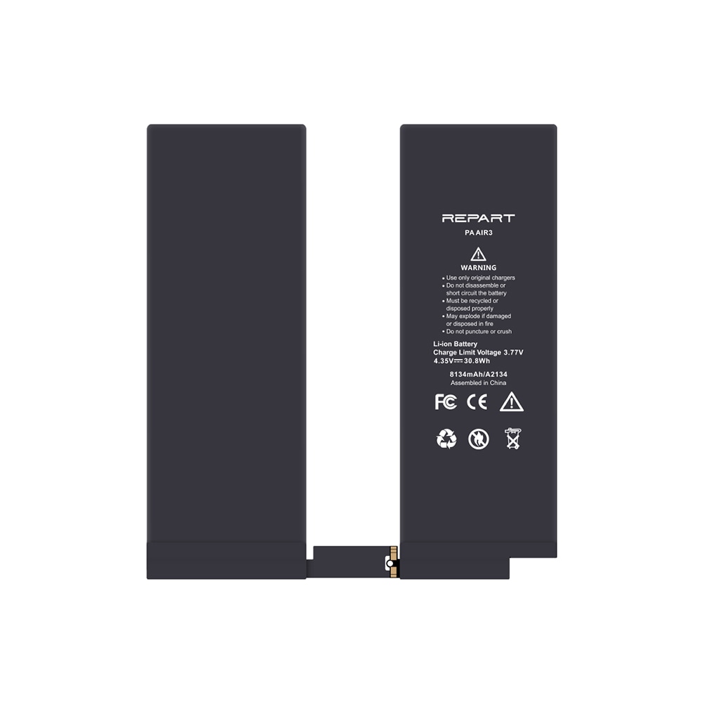 Batteri til Apple iPad Air 3 / Pro 10,5" 2 gen 8134 mAh med smartbrikke og hurtiglading