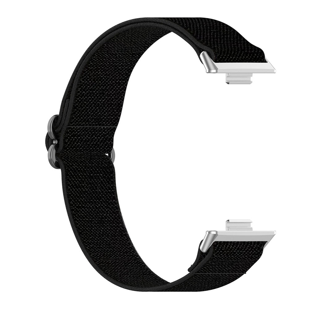 Elastisk nylonarmbånd til Huawei Fit 3 - Svart