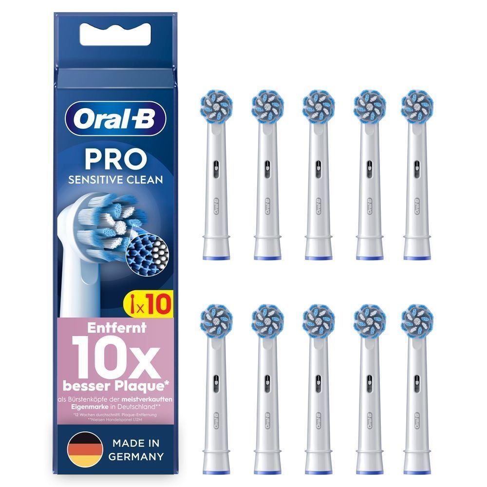 Oral-B Sensitive Clean tannbørstehoder i 10-pakning