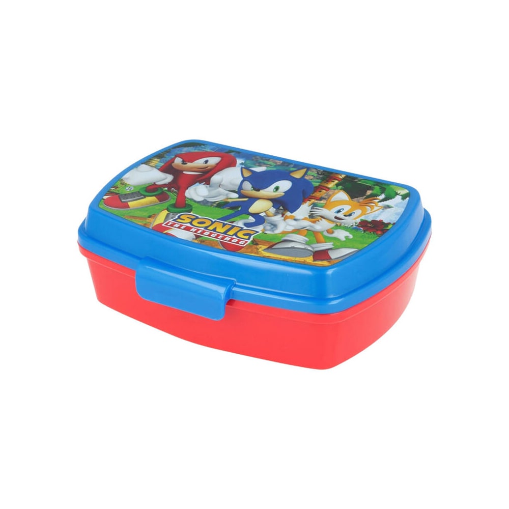 Sonic the Hedgehog-lunsjboks med slitesterkt plastmateriale og romslig kapasitet