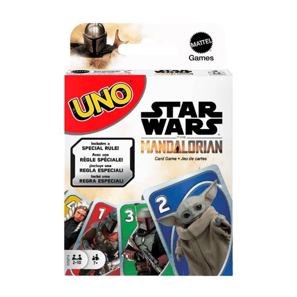 Uno med Mandalorian-tema fra Star Wars