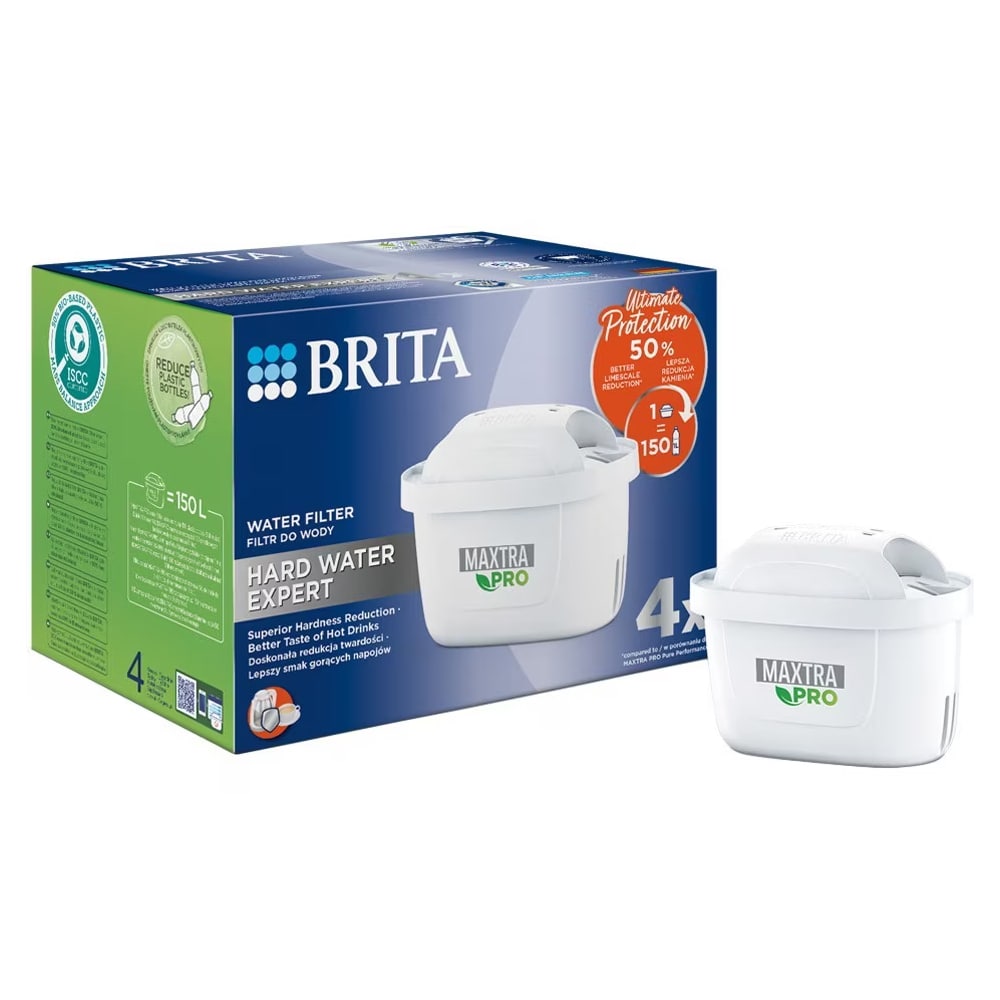 Brita Maxtra Pro Hard Water Expert 4-pakning