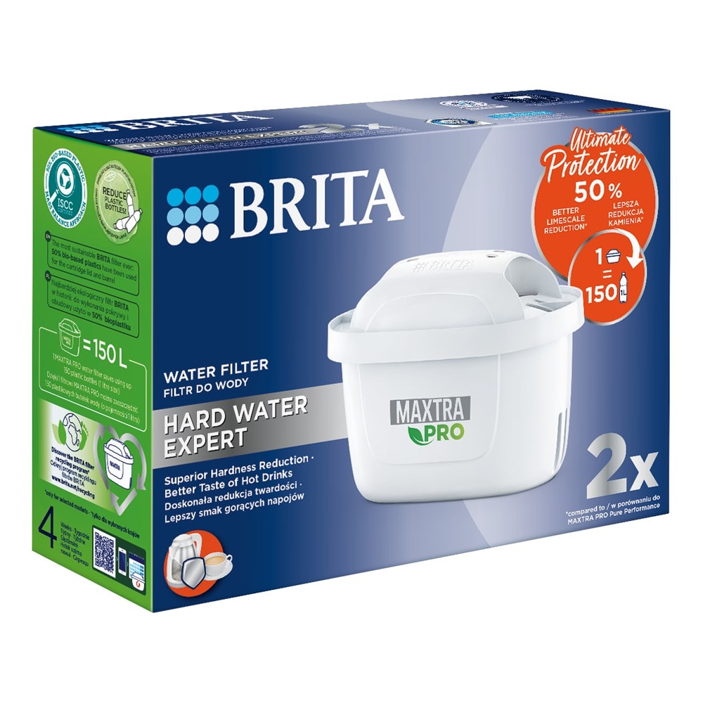 Brita Maxtra Pro Hard Water Expert 2-pakning