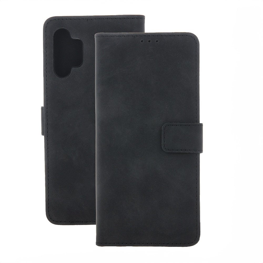 Smart Velvet-etui for iPhone 16 Pro - Svart