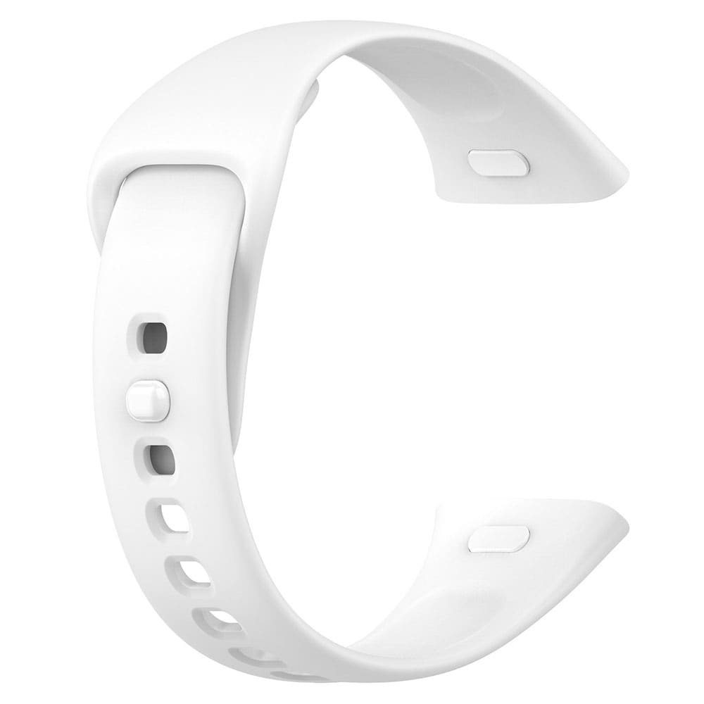 Silikonarmbånd for Xiaomi Redmi Watch 3 - Hvit