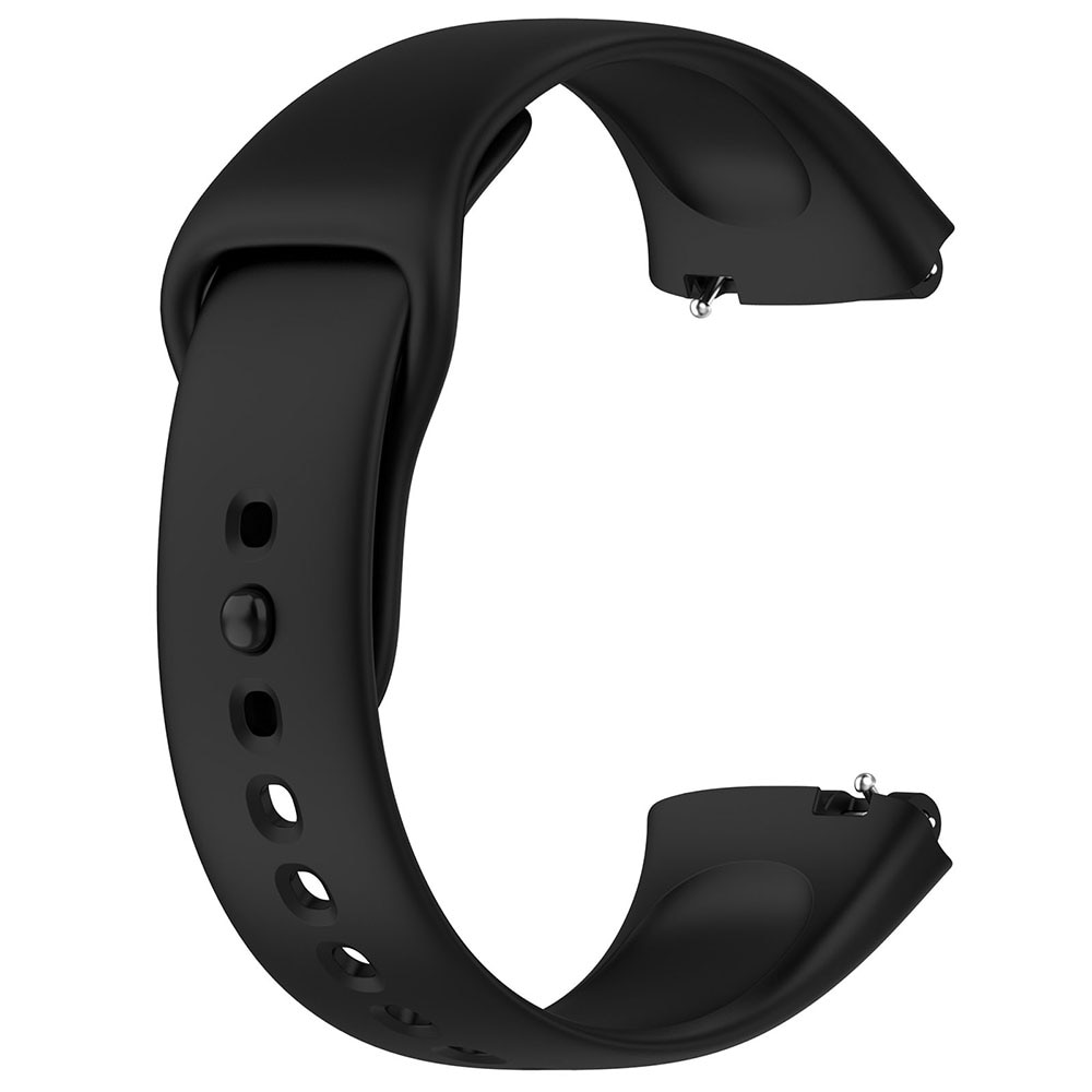 Silikonarmbånd for Xiaomi Redmi Watch 3 Lite - Svart