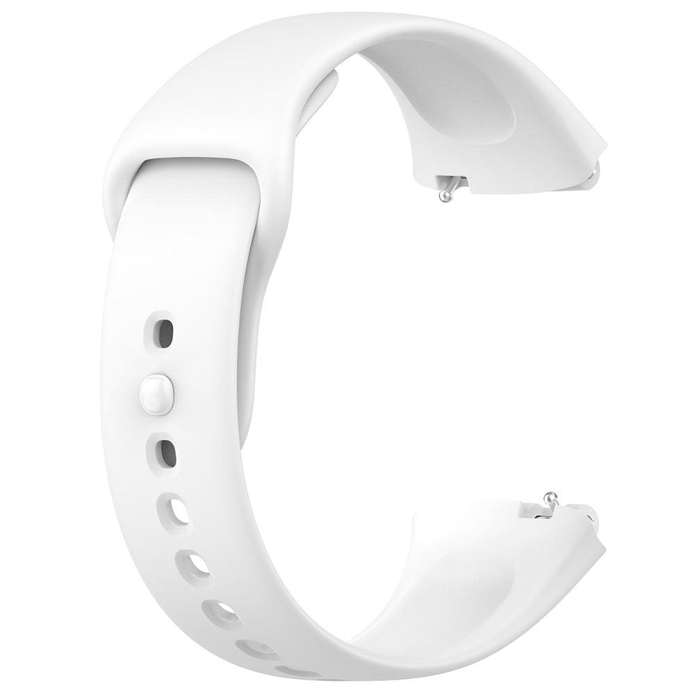 Silikonarmbånd for Xiaomi Redmi Watch 3 Lite - Hvit