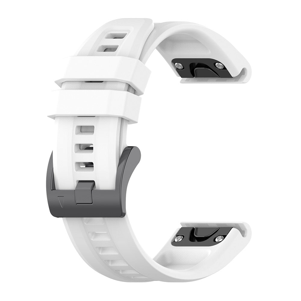 Armbånd for Garmin Fenix 7X 26 mm - Hvit