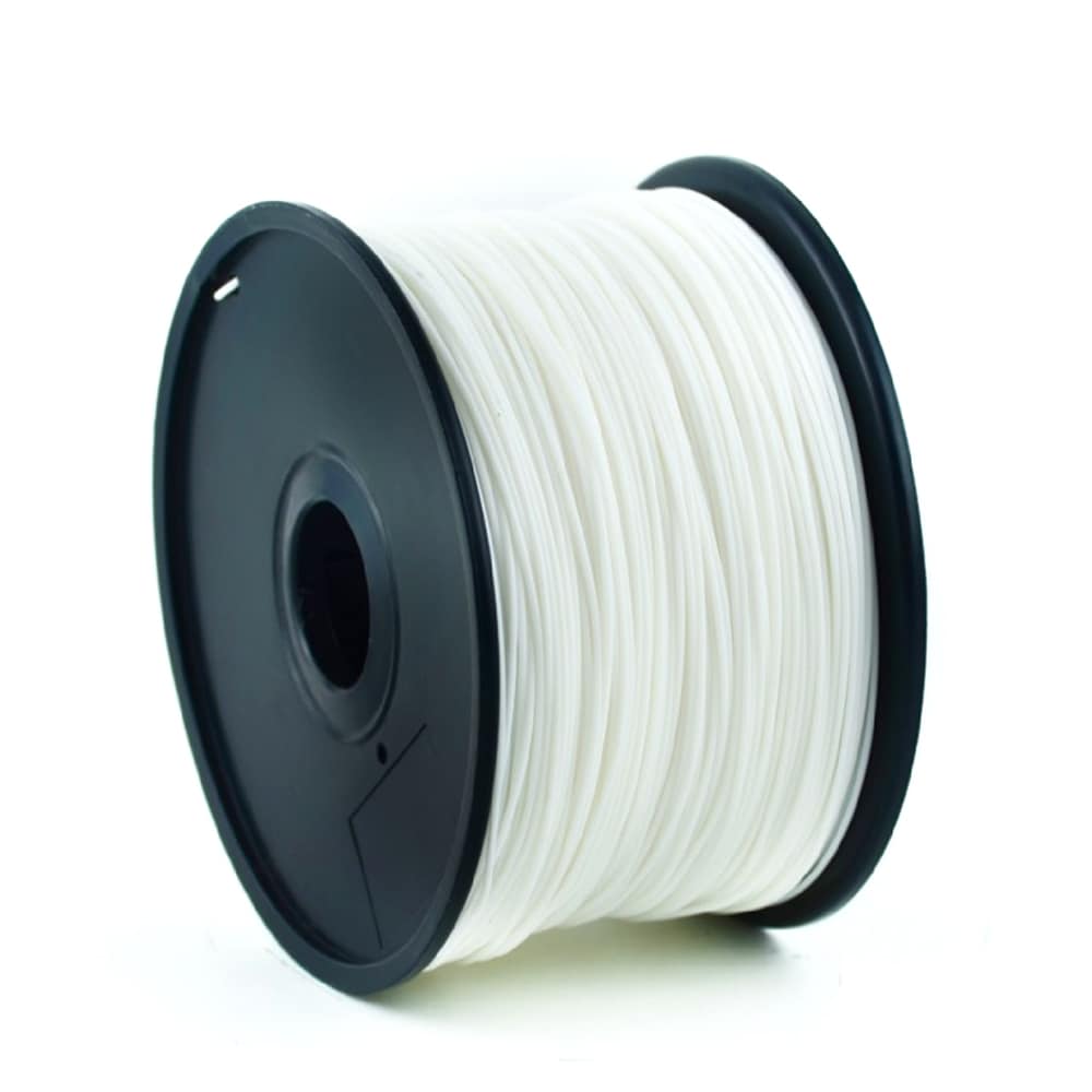 ABS Filament for 3D-skrivere 3mm 1kg - Hvit