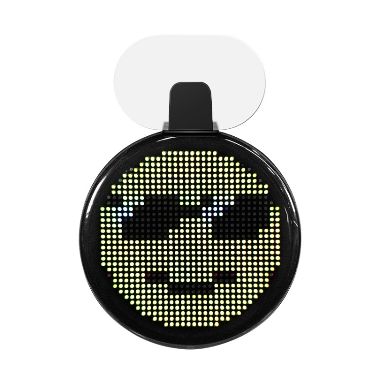 LED-emoji-panel med fjernkontroll og Bluetooth-tilkobling