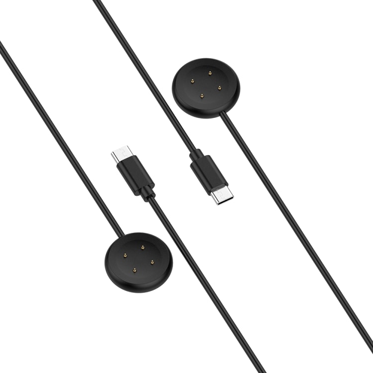 Ladekabel med USB-C og magnetisk tilkobling for FitBit Ace LTE