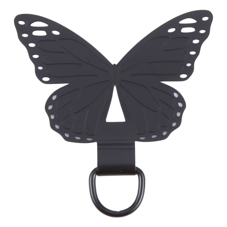 Sløyfe for mobilrem / mobilkjede - Butterfly Black