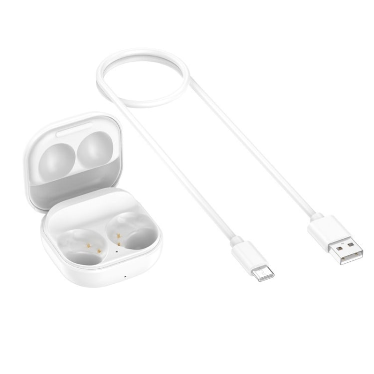 Lader for Samsung Galaxy Buds2 - Hvit