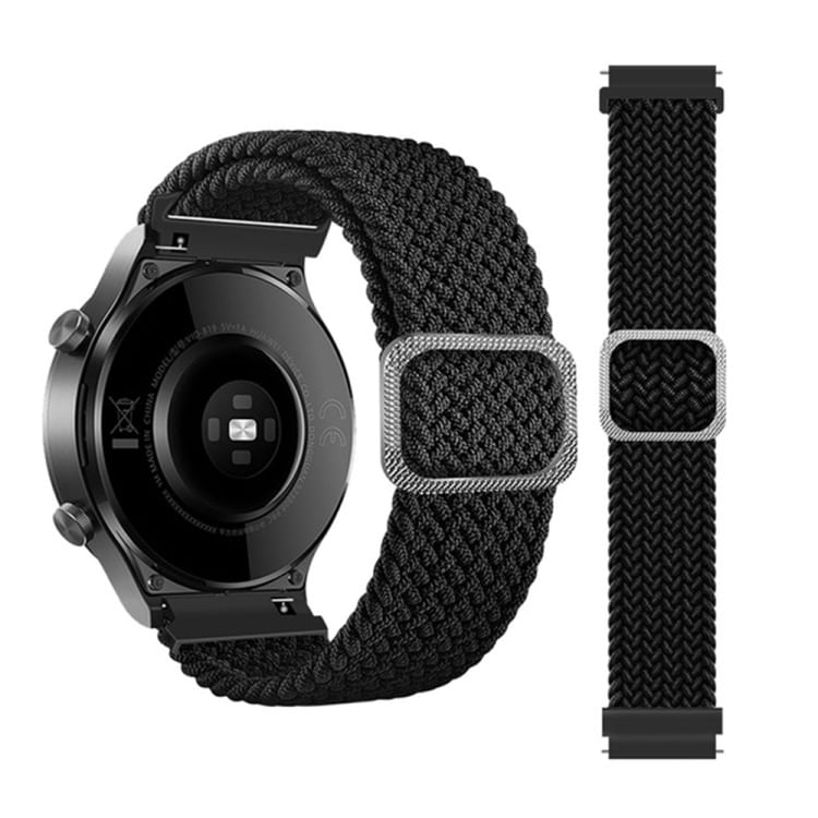 Universalarmbånd for smartklokke 22 mm - Svart