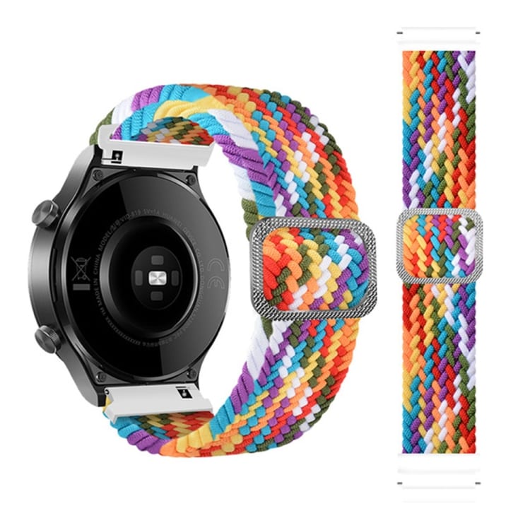 Universalarmbånd for smartklokke 20 mm - Rainbow