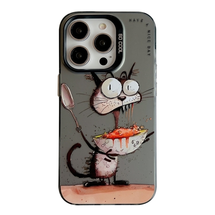 IPhone 16 Pro bakdeksel - Eating Rat oljemaleri