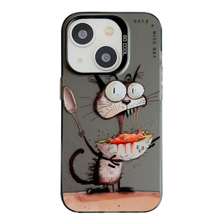 IPhone 15 bakdeksel - Eating Rat oljemaleri