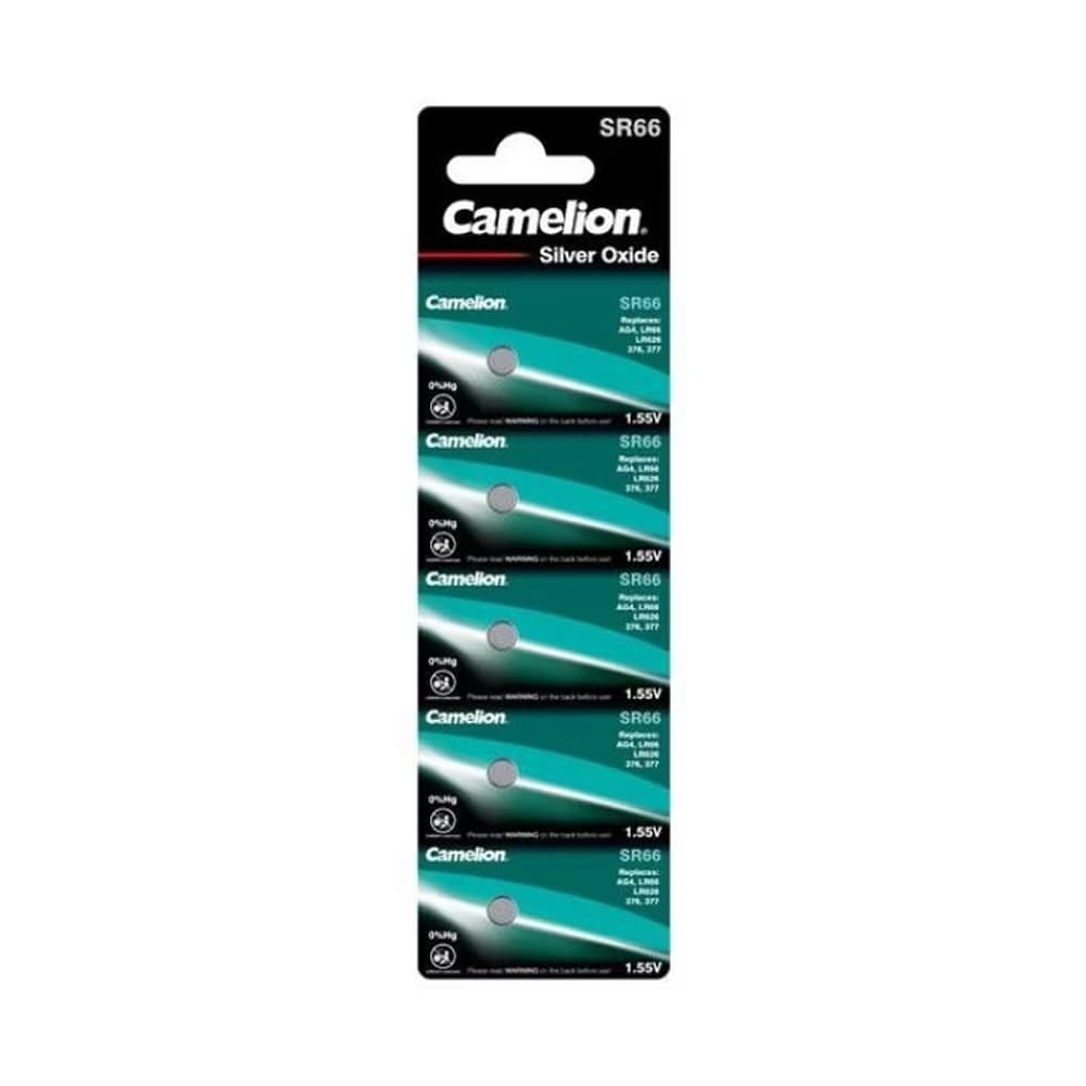 Camelion SR66 knappcellebatteri med 1,5 V - 5-pakning