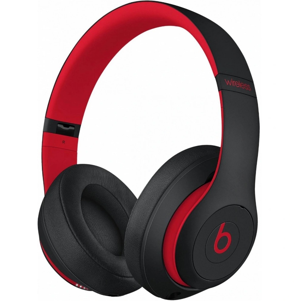 Beats by Dr. Dre Studio 3 trådløse over-ear-hodesett - svart/rød