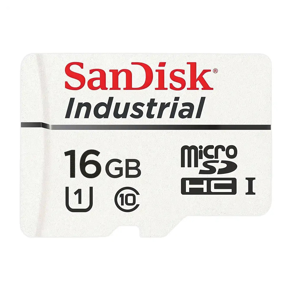 Sandisk Industrial MicroSDXC 16 GB UHS-I U1 klasse 10