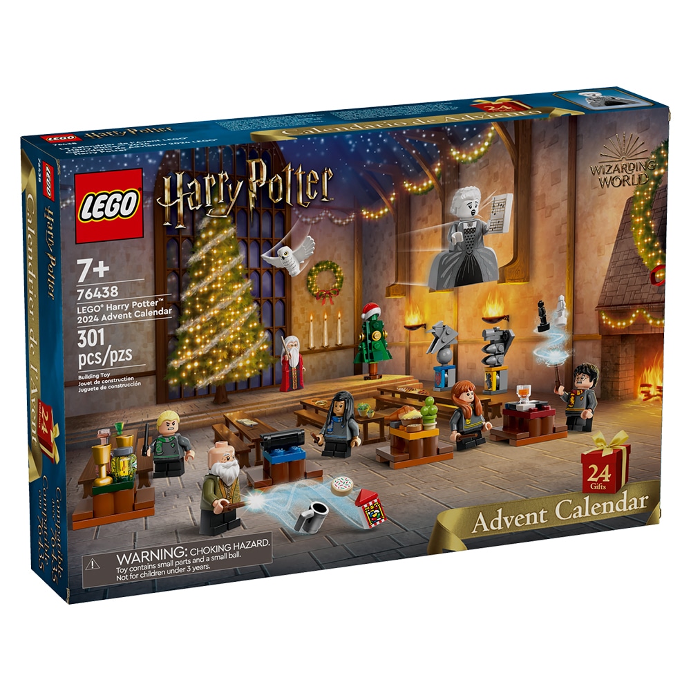 LEGO Harry Potter 2024 adventskalender med 24 magiske overraskelser som kan bygges