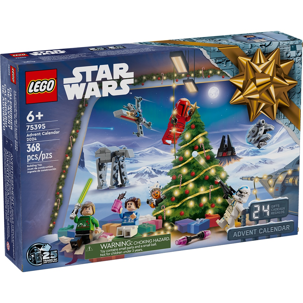 LEGO Star Wars 2024 adventskalender med 24 byggbare romeventyr