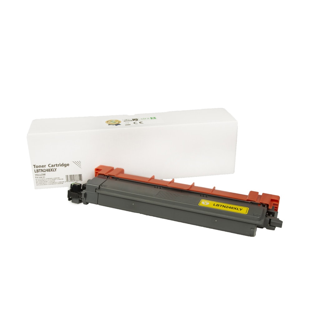 Lasertoner Brother TN248XLY for DCP-L3515CDW / HL-L3215CW - Gul