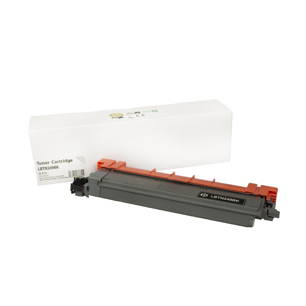 Lasertoner Brother TN249BK for HL-L8230CDW / MFC-L8390CDW - Svart