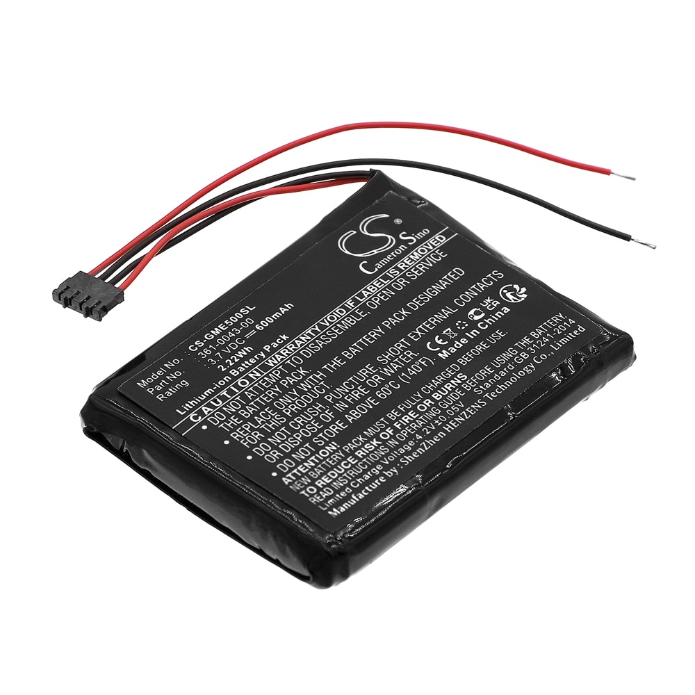 Batteri for Garmin Edge 200 / Edge 500 / Edge 820