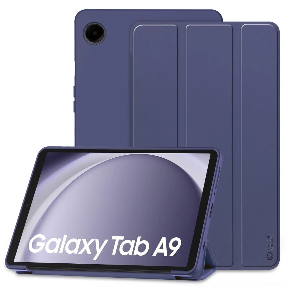 Tech-Protect SmartCase for Samsung Galaxy Tab A9 8,7" X110 / X115 - Blå