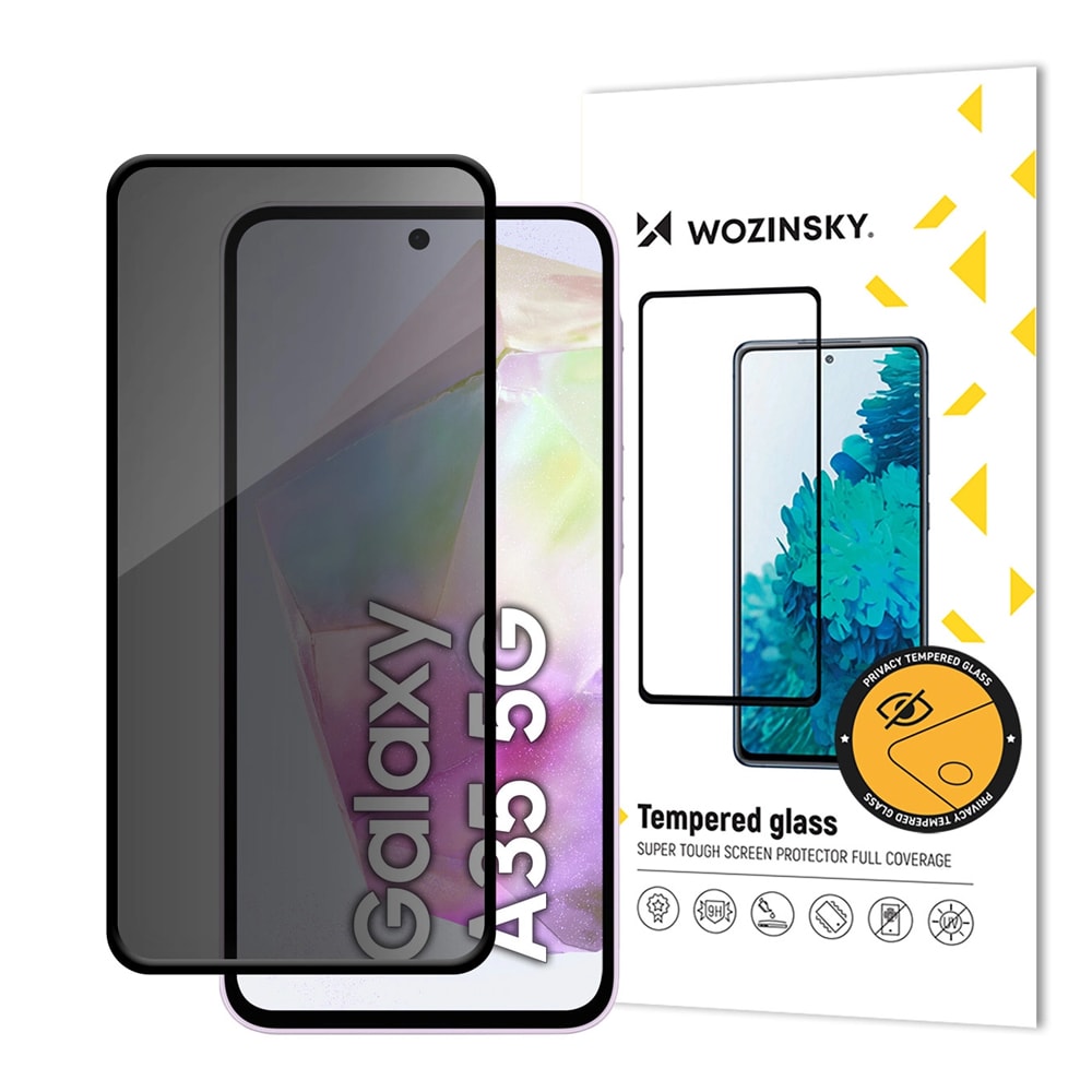 Wozinsky skjermbeskytter for personvern for Samsung Galaxy A35