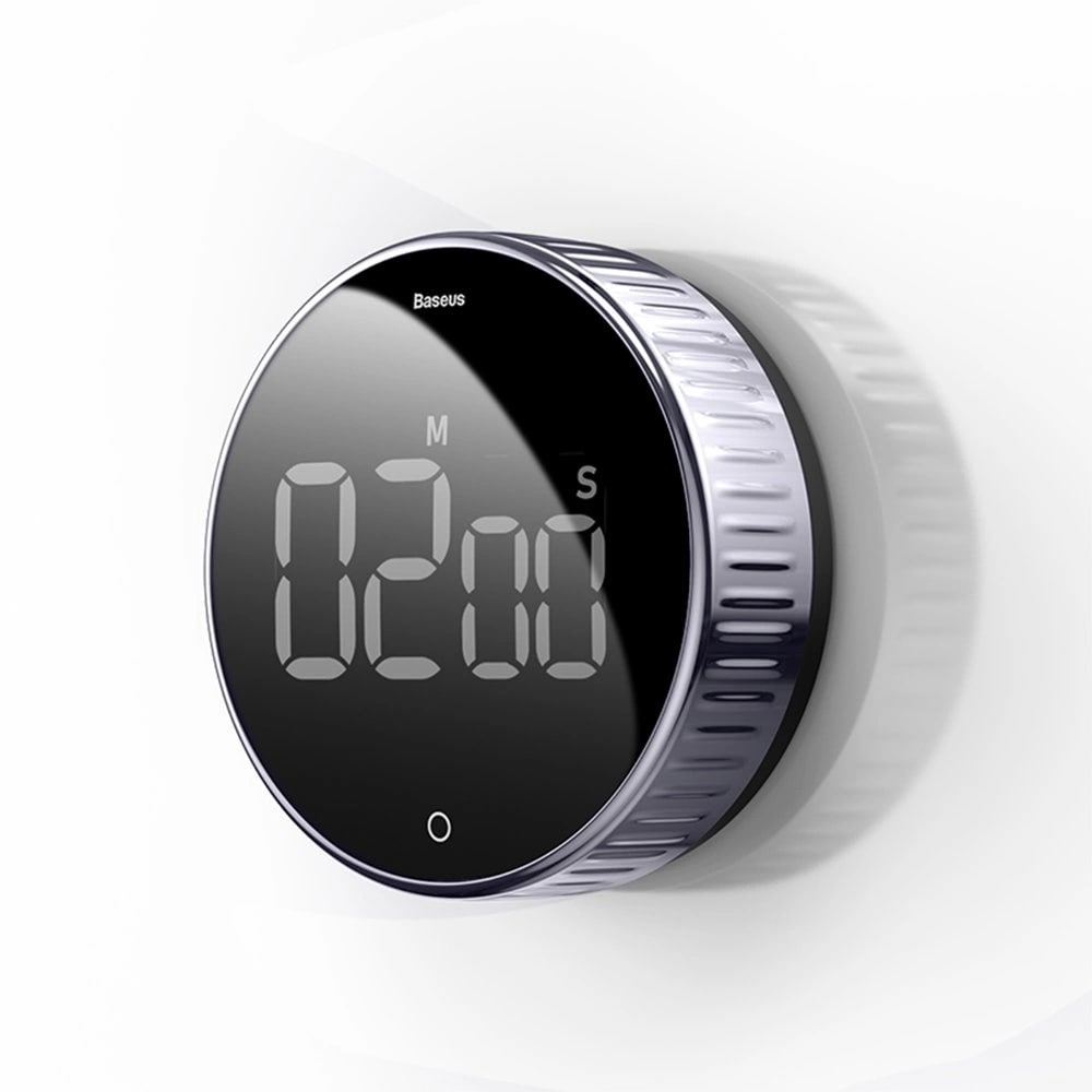 Baseus Heyo digital timer med LED-display og magnetisk feste