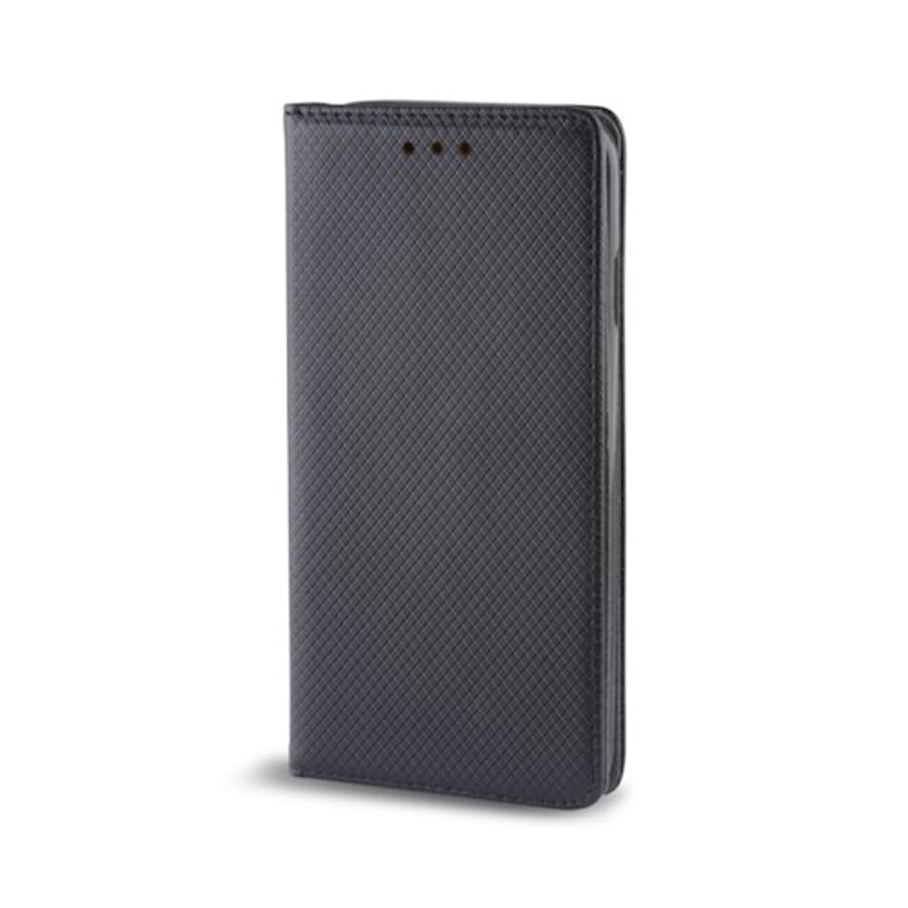 Flip-etui med stativ for Motorola Moto E14 - Svart