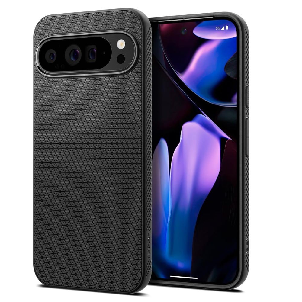 Spigen Liquid Air-etui for Google Pixel 9 Pro XL - Svart