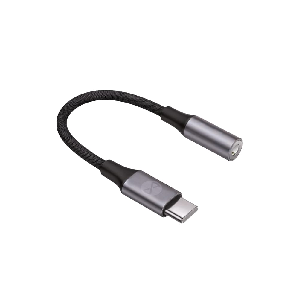 Forever Audio Adapter 3,5 mm - USB-C - Svart