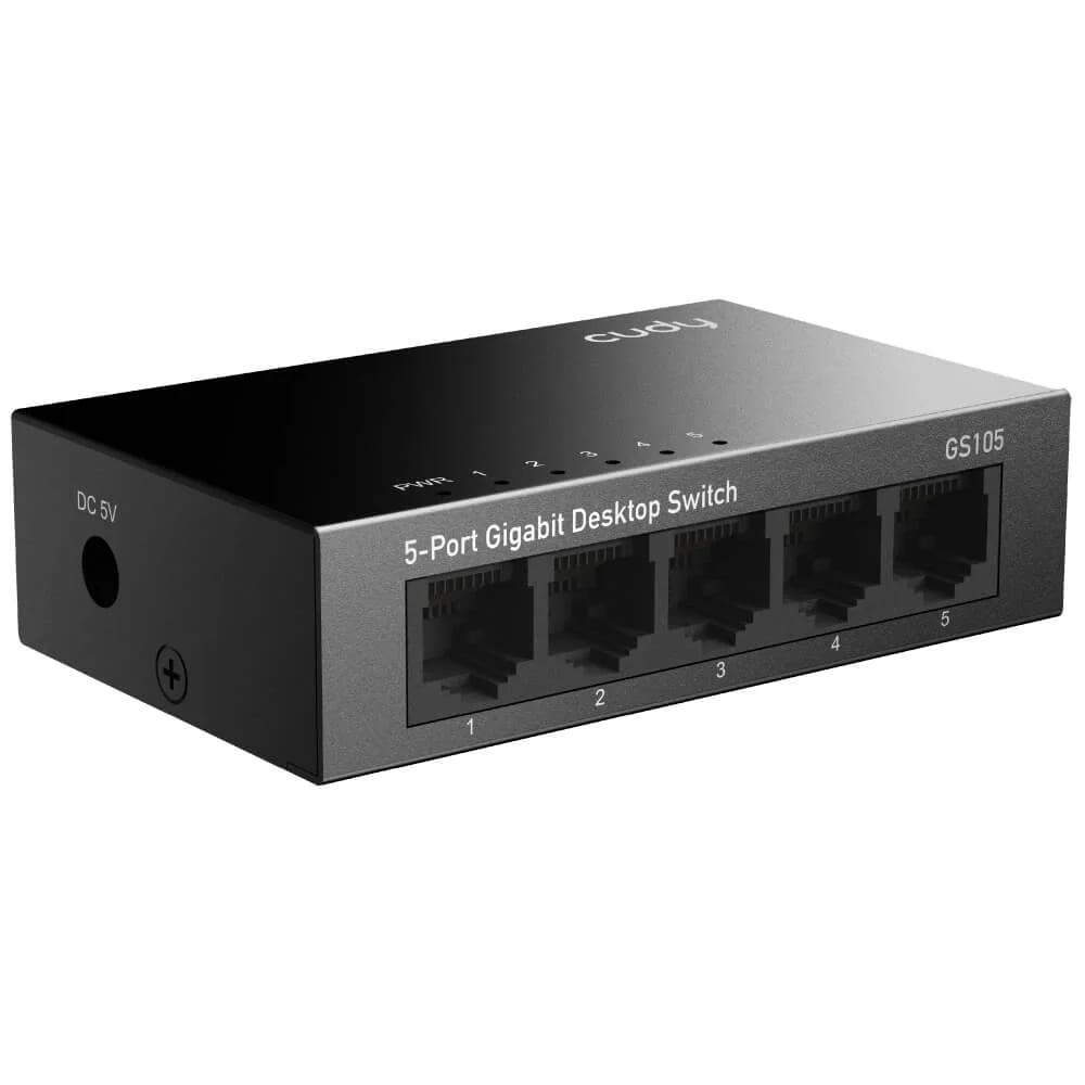 Cudy-svitsj GS105 5-port gigabit skrivebordssvitsj