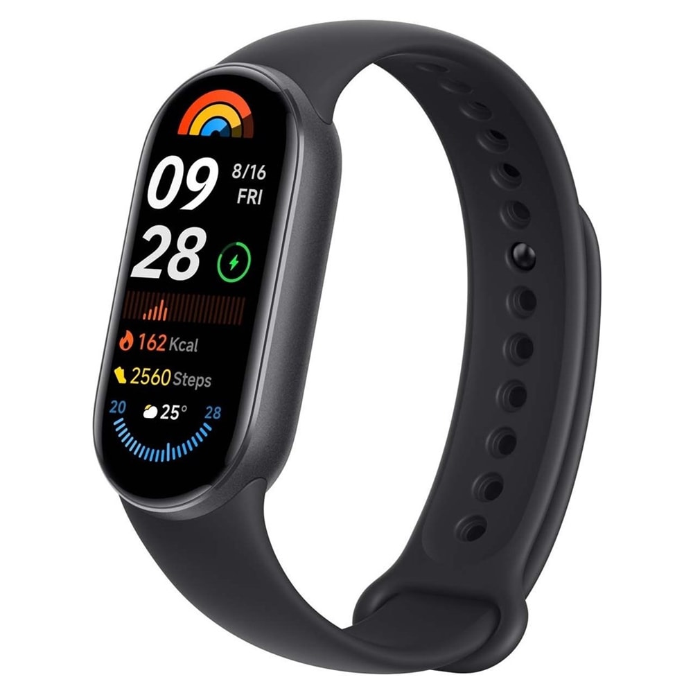 Xiaomi Smart Band 9 med 1,62" AMOLED-skjerm og Opptil 21 Dagers Batteritid