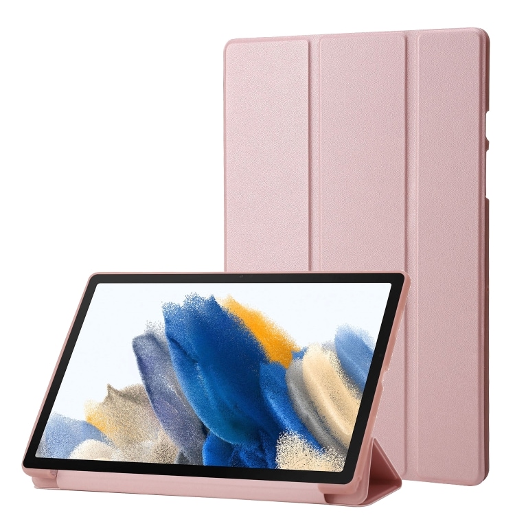 Trifold-etui for Samsung Galaxy Tab A8 10,5" 2021 - Rose Gold