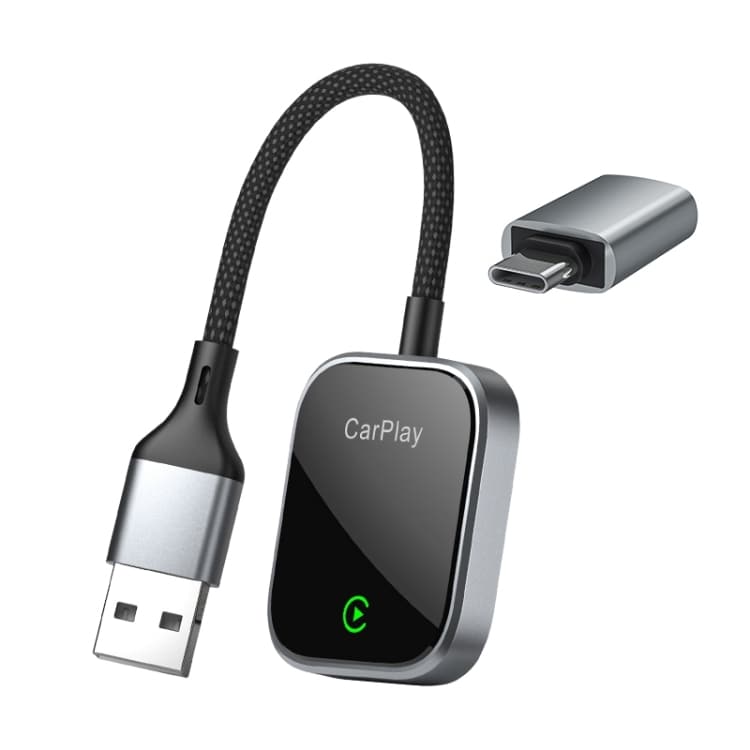 Lydadapter med CarPlay for USB og USB-C med trådløs tilkobling