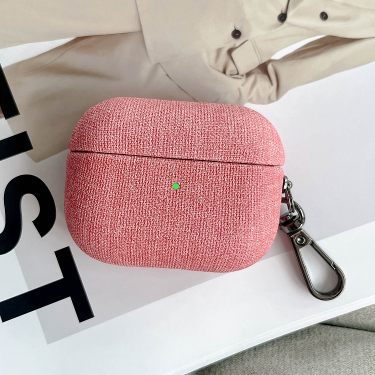 Beskyttende stoffveske for AirPods Pro - Rosa