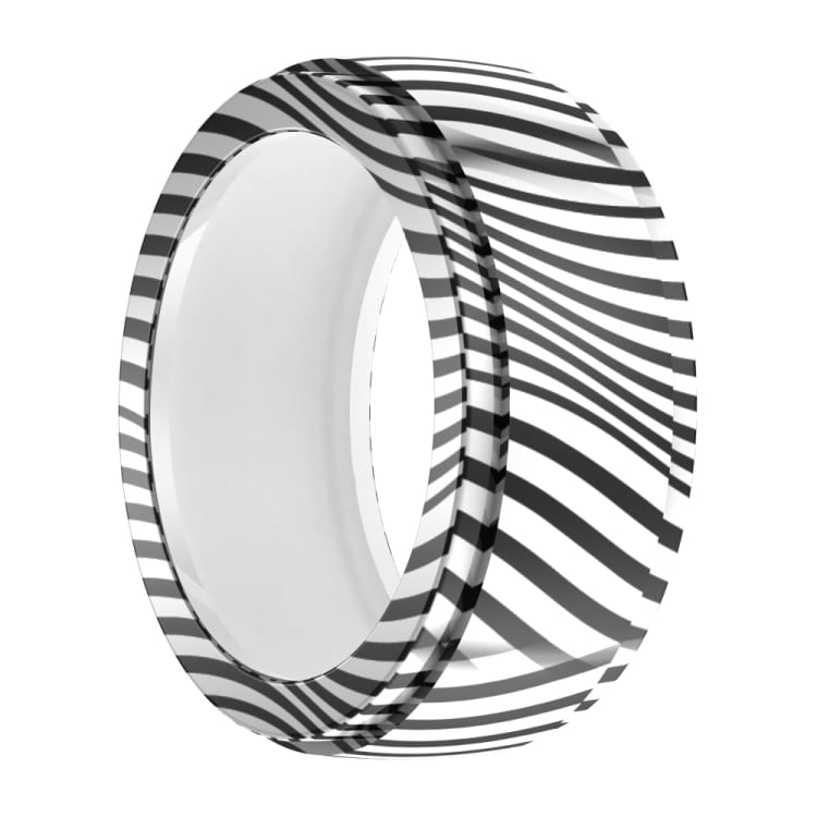 Silikonbeskyttelse for Samsung Galaxy Ring Størrelse: S - Zebra