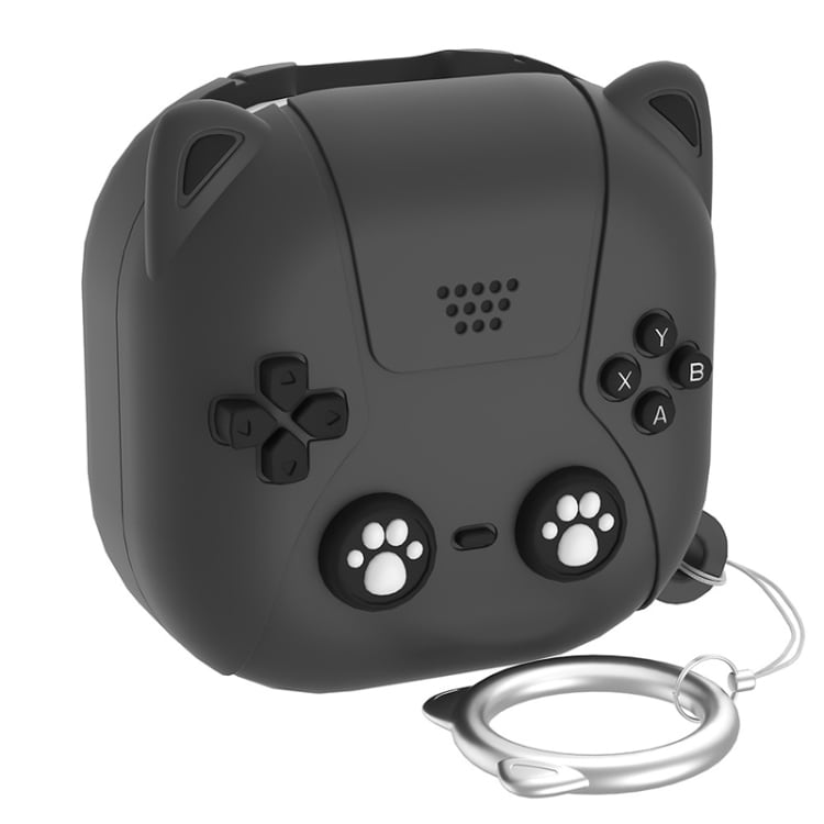 Silikondeksel for Samsung Galaxy Buds 2 / Live / Pro / 2 Pro / FE Søte katter - Grå