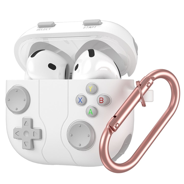 Silikonetui til AirPods 4 - White Gaming