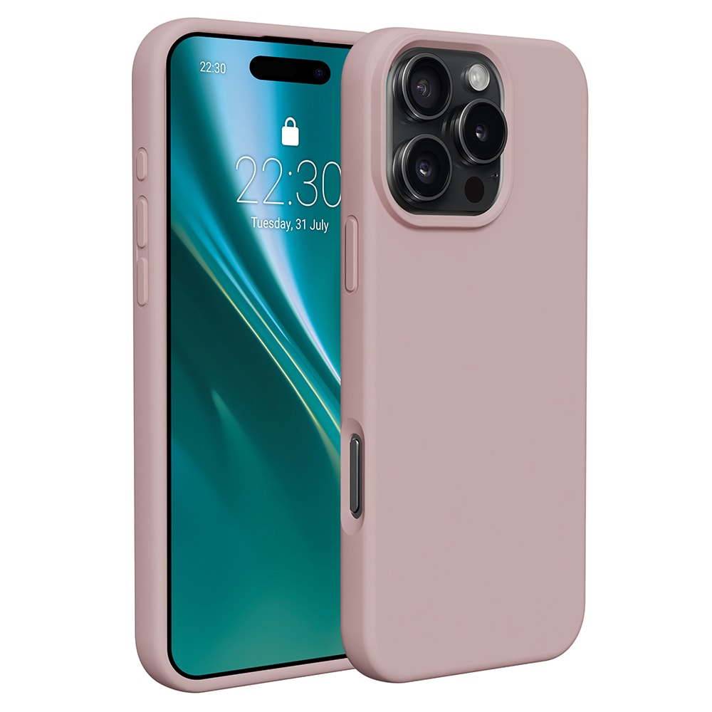 Etteri Silikonskall for iPhone 16 Pro Max - Rosa