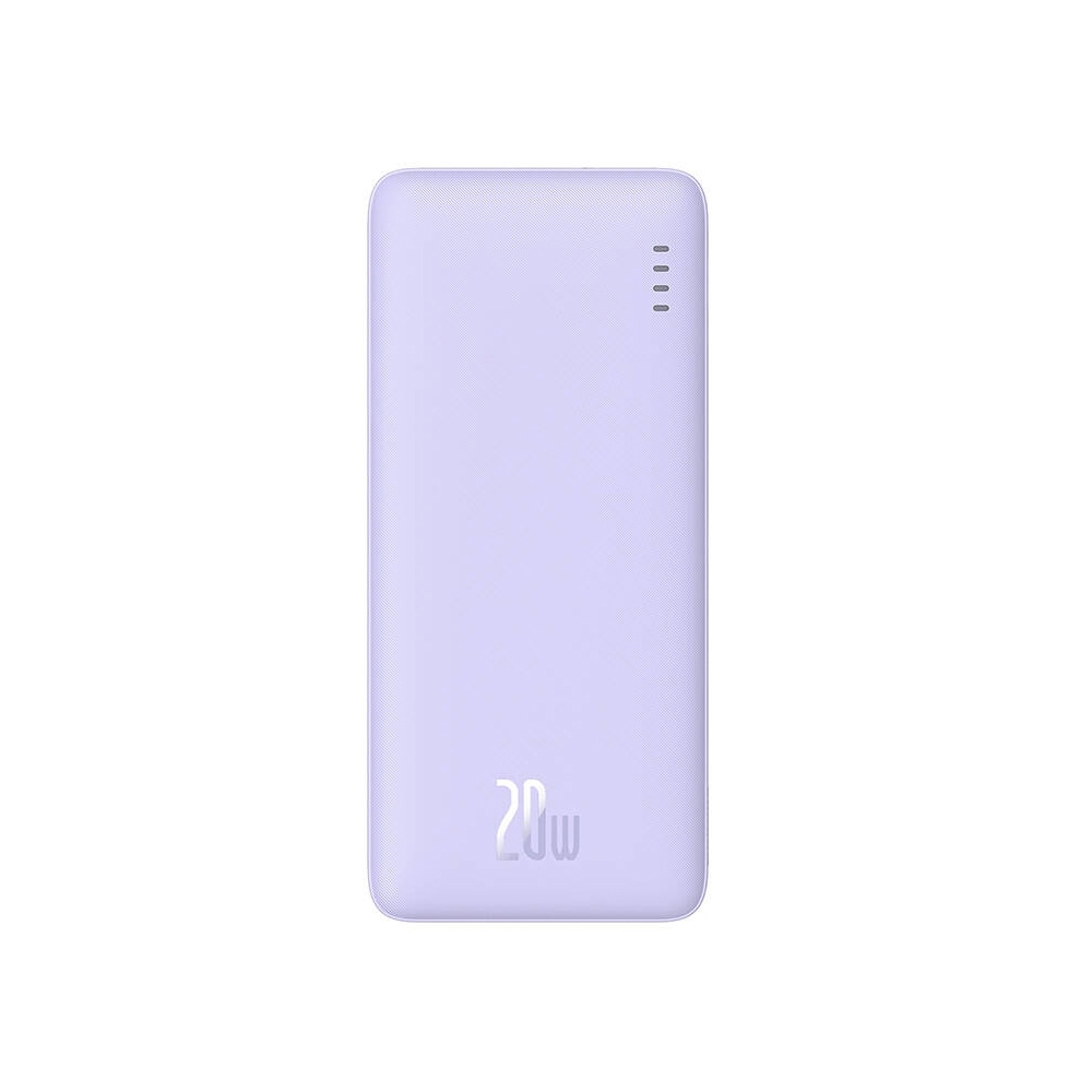 Baseus Airpow Powerbank med toveis hurtiglading 20W 20000mAh - Lilla