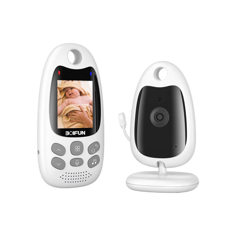 Boifun VB610 Babymonitor – Lang Rekkevidde med Toveiskommunikasjon og Nattsyn