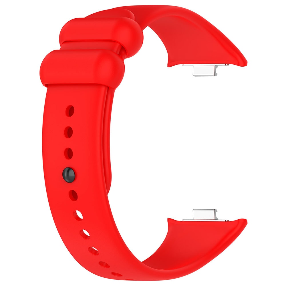 Silikonarmbånd for Xiaomi Redmi Watch 4 / Watch Band 8 Pro / 9 Pro - Rød