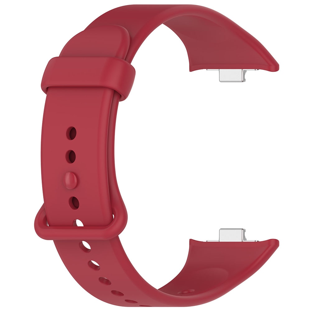 Silikonarmbånd for Xiaomi Redmi Watch 4 / Watch Band 8 Pro / 9 Pro - Vinrød